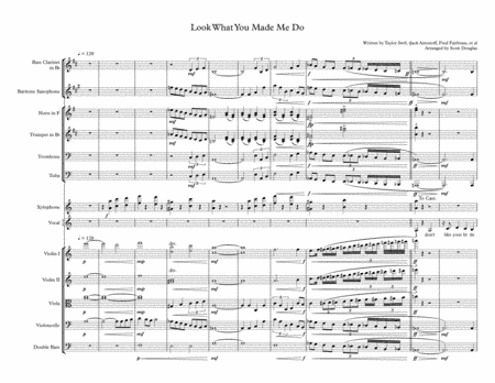 Look What You Made Me Do (arr. Scott Douglas)
