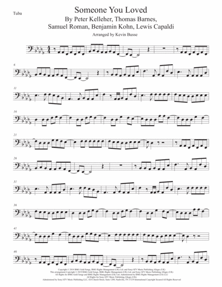 Someone You Loved (arr. Kevin Busse)