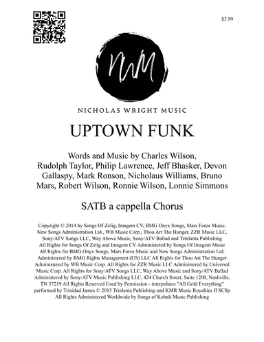 Uptown Funk (arr. Nicholas Wright)