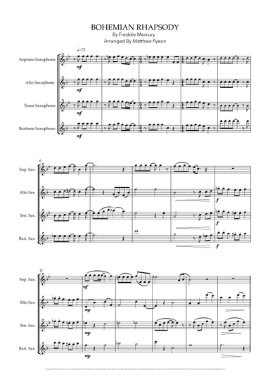 Bohemian Rhapsody (arr. Matthew pyeon)