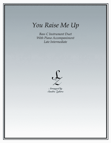 You Raise Me Up (arr. Sandra Zylstra)