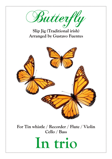 Butterfly, slip jig in trio, Celtic song, Arranged by Gustavo Fuentes (arr. Gustavo Fuentes)