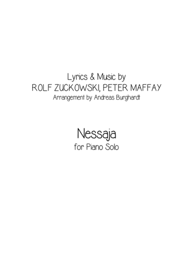 Nessaja (arr. Andreas Burghardt)