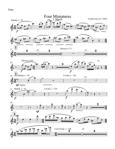 Miniatures for Woodwind Quintet, Op. 7