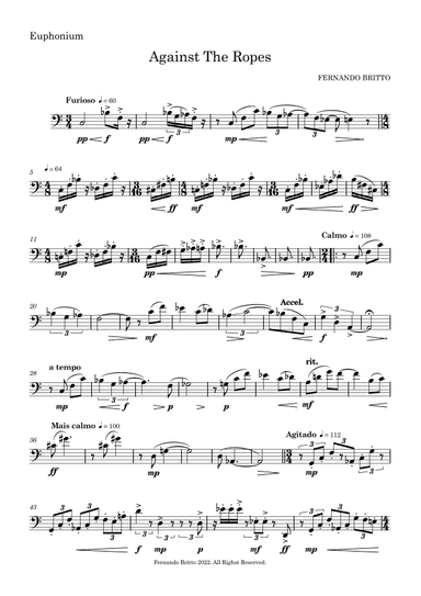 Against The Ropes - Euphonium