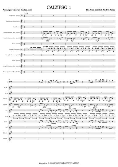 Calypso 1 (arr. Zoran Radanovic)