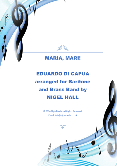Maria, Mari! - Baritone Horn Solo with Brass Band (arr. Nigel Hall)