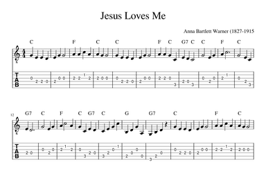 Jesus loves me (arr. Terry Kuhns)