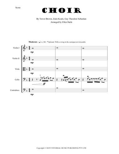 Choir (arr. Ellen Harle)