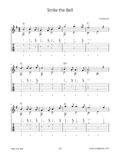 Strike the Bell (arr. Bettina Schipp)