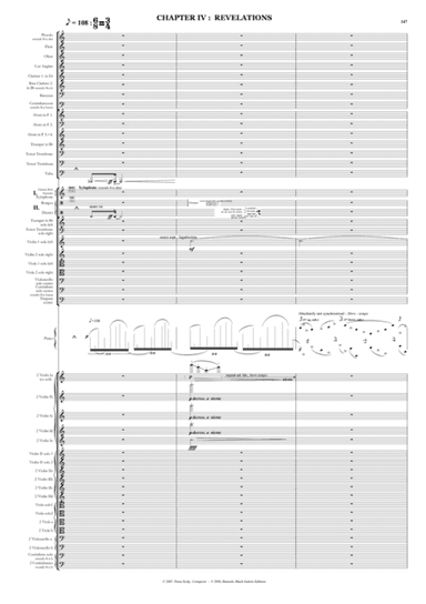 Cosmose - mvt 4 (Double concerto for piano and orchestra)