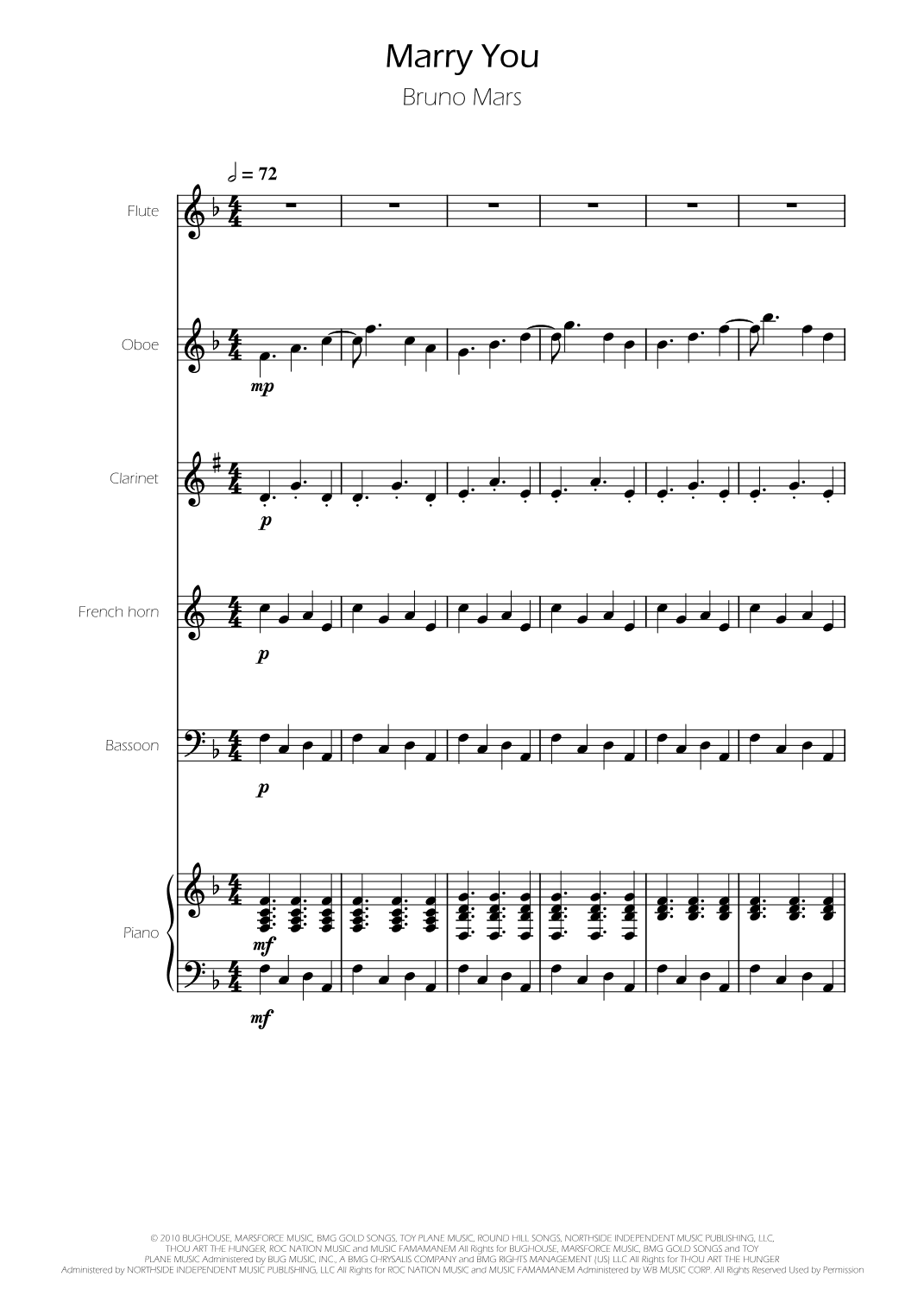 Marry You (arr. Ygor Nunes)