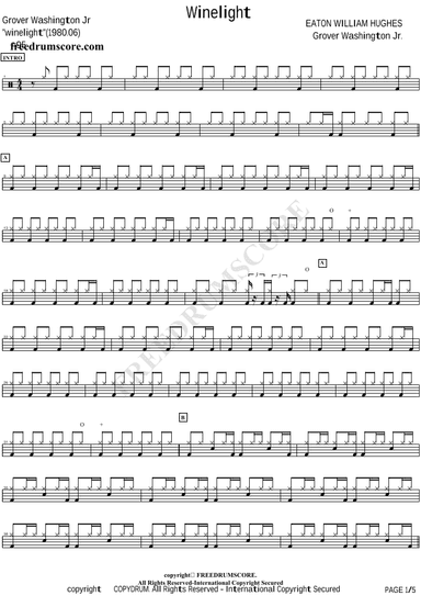 Winelight (arr. COPYDRUM)
