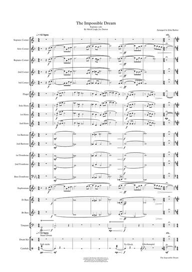 The Impossible Dream (the Quest) (arr. John Barber)