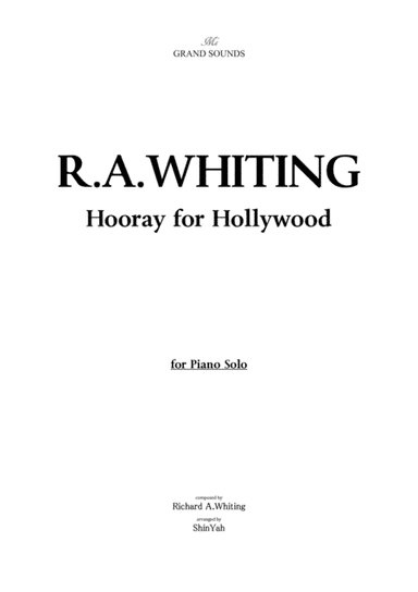 Hooray For Hollywood (arr. ShinYah)
