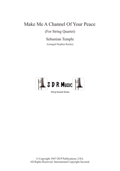 Make Me A Channel Of Your Peace (prayer Of St. Francis) (arr. Stephen Rockey)