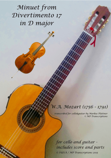 Minuet from Divertimento 17 K.334 (arr. Markus Plattner (*1952))