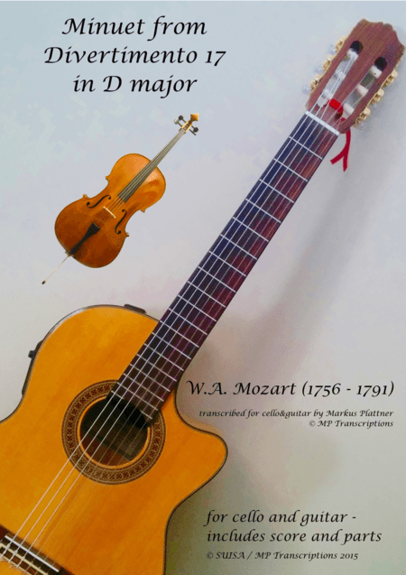 Minuet from Divertimento 17 K.334 (arr. Markus Plattner (*1952))