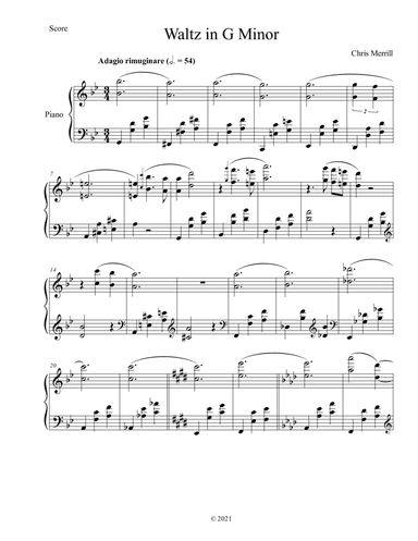 Waltz in G Minor