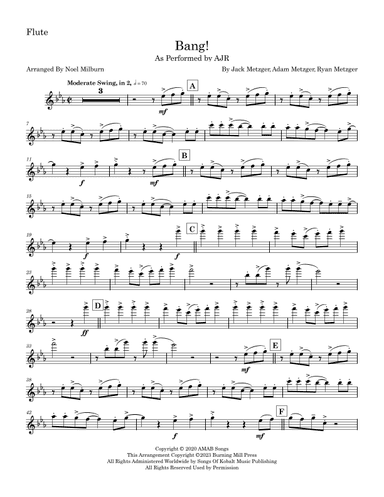 Bang! (arr. Noel Milburn)