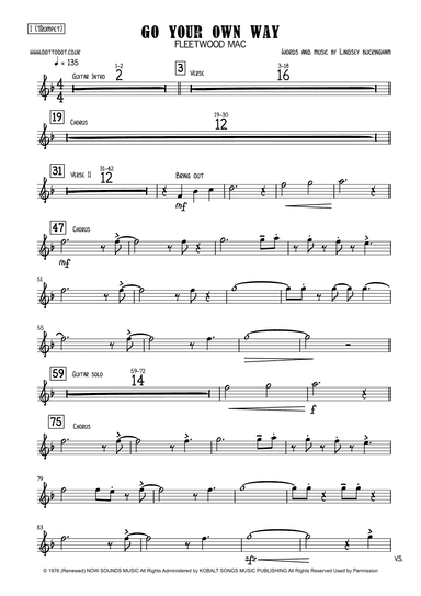 Go Your Own Way (arr. Dot To Dot Orchestrations)