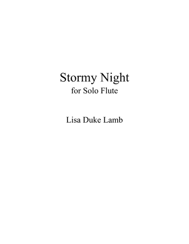 Stormy Night