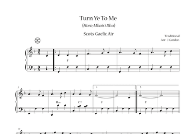 Turn Ye To Me (Horo, Mhairi Dhu) (arr. Julia Gordon)