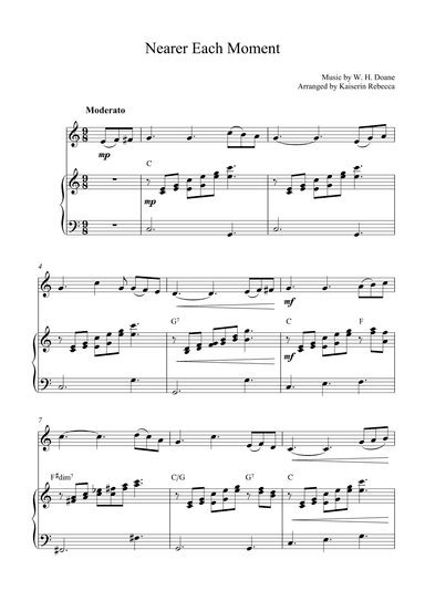 Nearer Each Moment (arr. Kaiserin Rebecca)