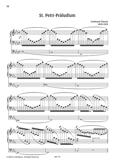 St. Petri Praeludium and Fuge Eb-Major