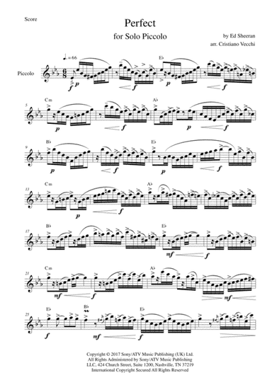 Perfect (arr. Cristiano Vecchi)