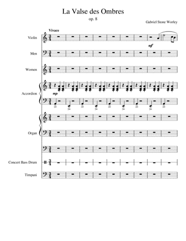 Op. 7, La Valse des Ombres