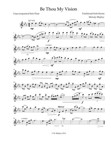 Be Thou My Vision (arr. Melody Shipley)