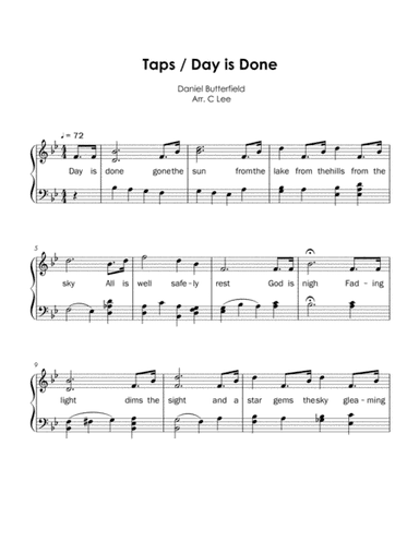 Taps / Day is Done (Bb) (arr. Charles Lee)
