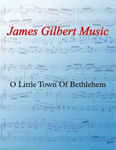 O Little Town Of Bethlehem (arr. James Gilbert)