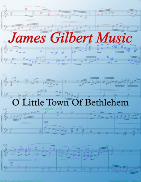 O Little Town Of Bethlehem (arr. James Gilbert)
