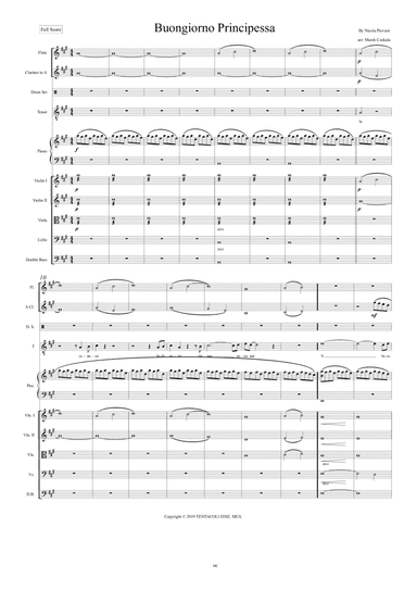 Buongiorno Principessa (arr. Marek Czekala)