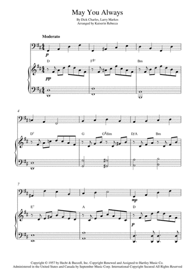 May You Always (arr. Kaiserin Rebecca)