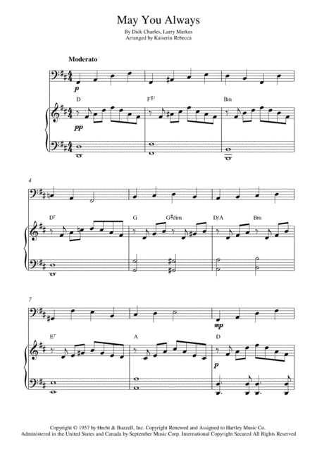 May You Always (arr. Kaiserin Rebecca)