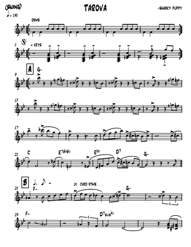 Tarova (arr. Julian Horner)