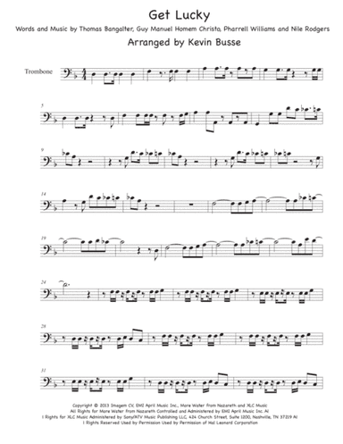 Get Lucky (arr. Kevin Busse)