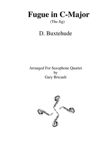 Fugue in C-Minor (Jig Fugue) (arr. Gary Bricault)