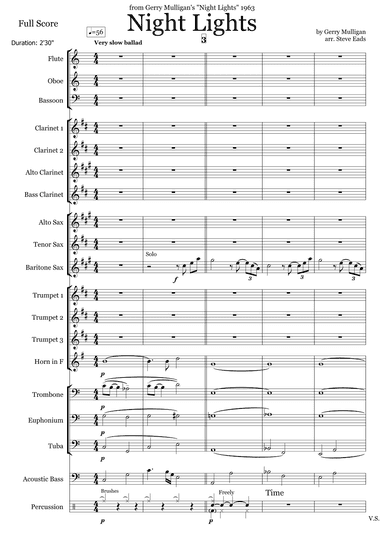 Night Lights (arr. Steve Eads)