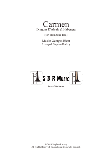 Carmen: 2 Pieces for Trombone Trio (arr. Stephen Rockey)