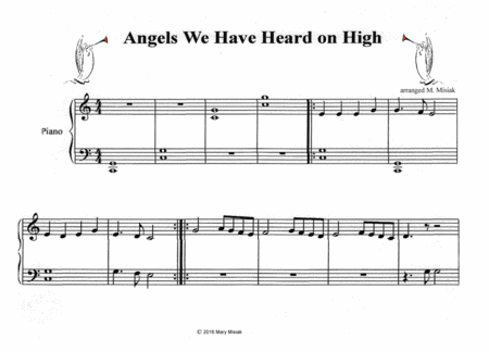 Angels We Have Heard On High (arr. Mary M. Misiak)