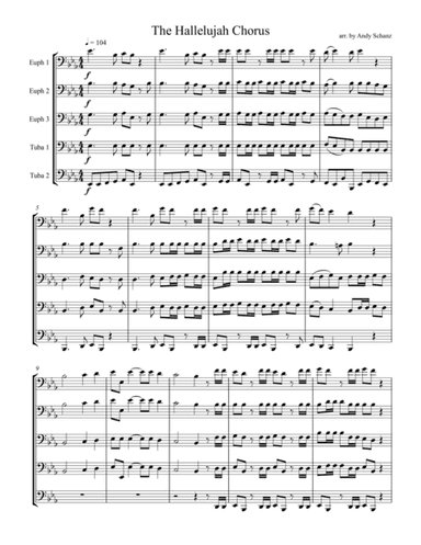 Hallelujah Chorus (arr. Andy Schanz)