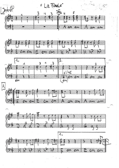La Foule (arr. Theo Degler)