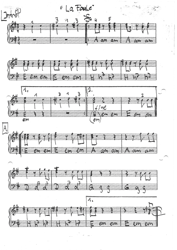 La Foule (arr. Theo Degler)