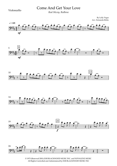 Come And Get Your Love (arr. Fernando Britto)