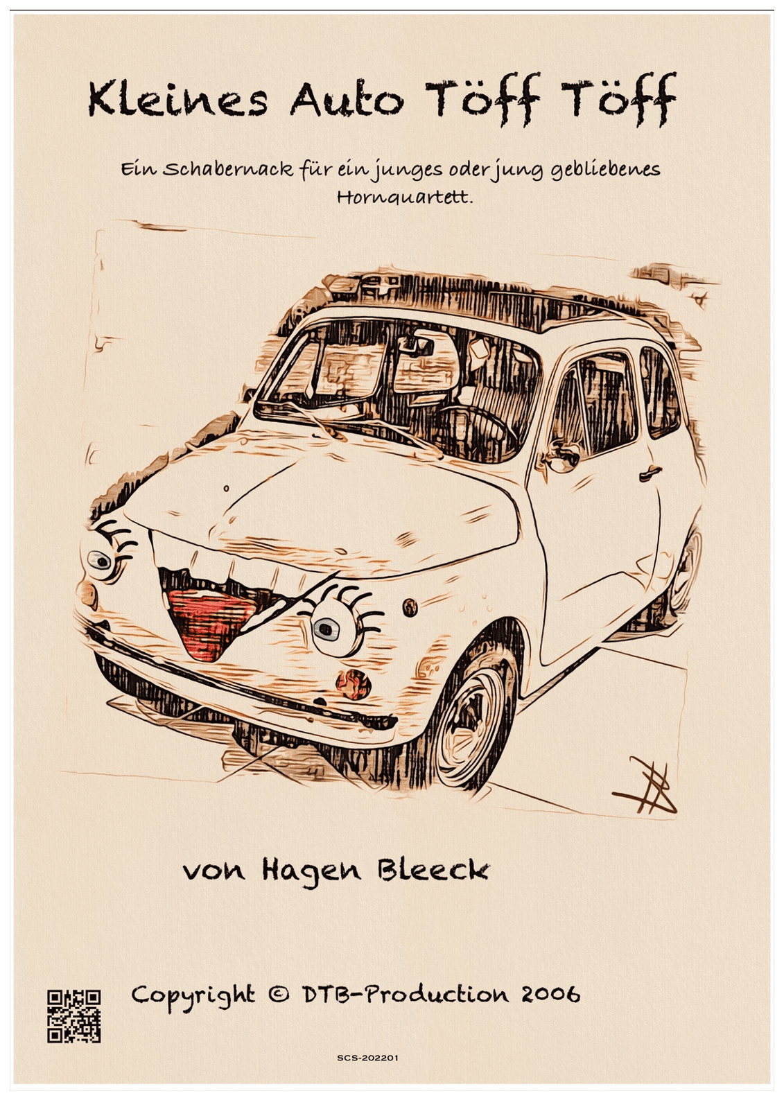 Kleines Auto Töff Töff