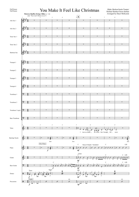 You Make It Feel Like Christmas (arr. Daryl McKenzie)